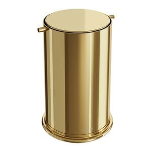 Ведро для мусора с вращающейся крышкой Gold Boheme 10916-G