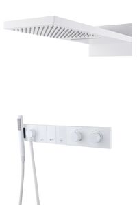 Встроенная душевая система Boheme Zodiac 133-MW белый матовый