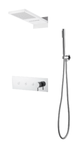 Душевая система Boheme Fusion 130-CR Chrome скрытого монтажа