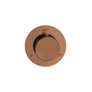 Дайвертер встраиваемый 2-режима UNO BRUSHED BRONZE 624/2-BRB цвет бронза