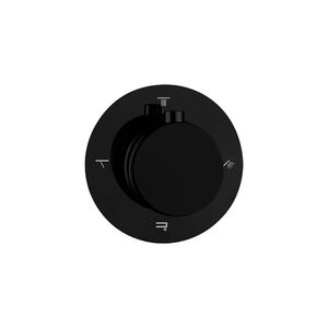 Переключатель потоков 4-режима Boheme UNO BLACK 624/4-B цвет черный матовый