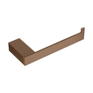 Держатель для туалетной бумаги без крышки Qubic Brushed Bronze Boheme 10735-BRB