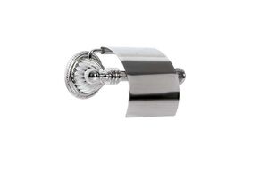 Держатель туалетной бумаги с крышкой Boheme Hermitage Chrome 10380