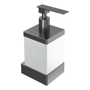 Диспенсер настенный Qubic Gun Metal Boheme 10727-GM