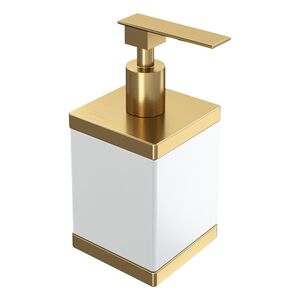 Диспенсер настольный Qubic Matt Gold Boheme 10969-MG
