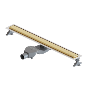 Душевой лоток Boheme Premium Linear 982-80-G золото глянец 80 см