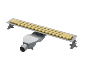 Душевой лоток Boheme Premium Trendy 983-80-G цвет золото 80 см