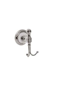 Крючок двойной настенный Boheme Hermitage Chrome 10385