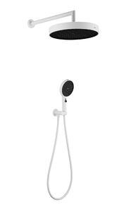 Лейка ручная, верхняя, выпуск, шланг CELL MATT WHITE Boheme 427-MW