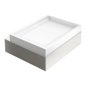 Мыльница настенная Qubic Nickel Brush Boheme 10723-NB