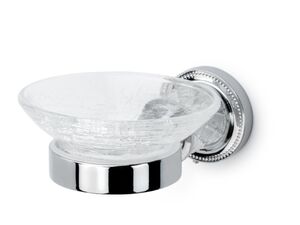 Мыльница Boheme Murano Cristal 10903-CRST-СH хром