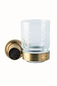 Настенный стакан ROYALE CRISTAL BLACK BR Boheme 10924-BR-B