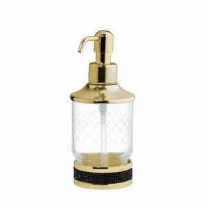 Настольный диспенсер ROYALE CRISTAL BLACK GOLD Boheme 10929-ROYALE-G-B