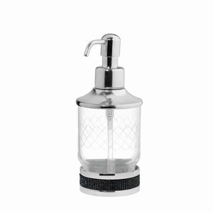 Настольный диспенсер ROYALE CRISTAL BLACK ХРОМ Boheme 10929-ROYALE-CR-B