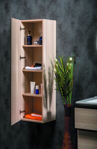 Шкаф пенал Boheme Armadi Art Capolda 35 849-120-LW подвесной Light wood