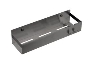 Полка подвесная + 2 крючка GUN METAL Boheme 10965-GM