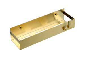 Полка подвесная + 2 крючка MATT GOLD Boheme 10965-MG