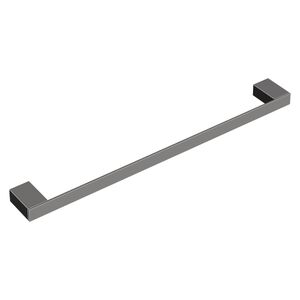 Полотенцедержатель длинный Qubic Shine Gun Metal Boheme 10722-SGM