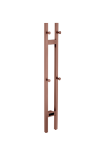 Полотенцесушитель электрический Boheme электрический 2-трубы квадратный COPPER BRUSHED 728-CB