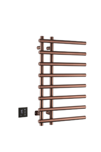 Полотенцесушитель электрический Boheme электрический круглый сухой COPPER BRUSHED 722-CB