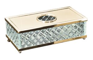 Салфетница ЗОЛОТО Crystal Luxury Options Boheme 10232