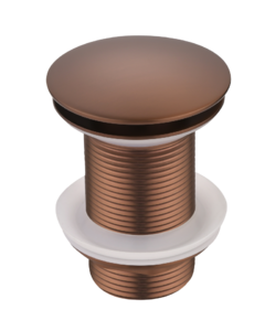 Донный клапан для раковины Boheme, автомат (клик-клак) BRUSHED BRONZE 612-BRB