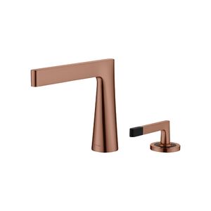 Смеситель Boheme Boheme Duo для раковины, 2х-позиционный COPPER BRUSHED 161-CB цвет медь