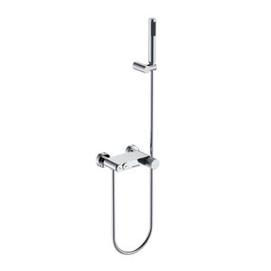 Смеситель для ванны Boheme STICK 123-CRCR.3 CHROME с ручкой LINEA