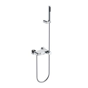 Смеситель для ванны Boheme STICK 123-CRCR.4 CHROME с ручкой SPIRALE