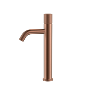 Смеситель Boheme STICK для раковины выс. COPPER BRUSHED SPIRALE 122-CB.4 цвет медь