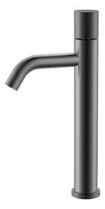 Смеситель Boheme STICK 122-GM.2 Gun Metal высокий с ручкой TOUCH