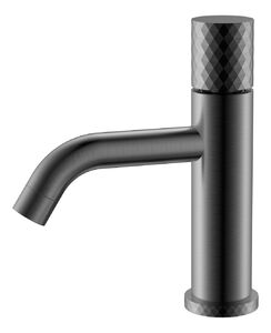 Смеситель Boheme STICK 121-GM для раковины Gun Metal DIAMOND