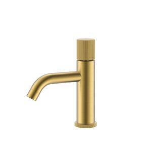 Смеситель Boheme STICK 121-MG.3 для раковины Mat Gold LINEA