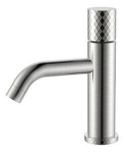 Смеситель Boheme STICK 121-NB для раковины Nikel Brush DIAMOND