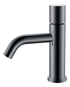 Смеситель Boheme STICK 121-SGM для раковины Shine Gun Metal DIAMOND