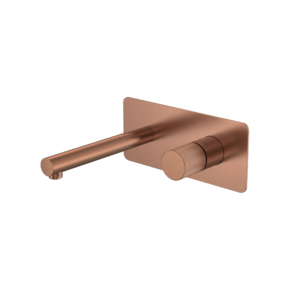 Смеситель Boheme STICK из стены COPPER BRUSHED ручка LINEA 125-CB.3 цвет медь