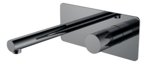 Смеситель Boheme STICK 125-SGM.2 из стены Shine Gun Metal TOUCH