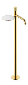 Смеситель Boheme STICK напольный для раковины GOLD LINEA 120-GG.3 цвет золото глянцевое
