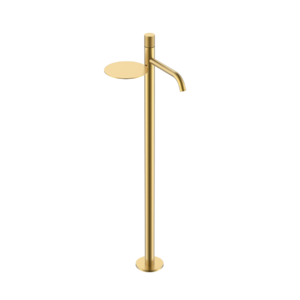Смеситель Boheme STICK напольный для раковины Matt Gold c ручкой TOUCH 120-MG.2 цвет матовое золото