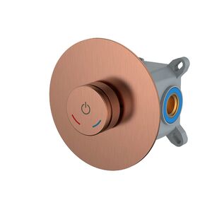 Смеситель Boheme автоматический встроенный TECH Copper Brushed 154-4-CB цвет медь