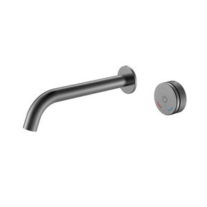 Смеситель для раковины Boheme TECH 158/2-GM Графит
