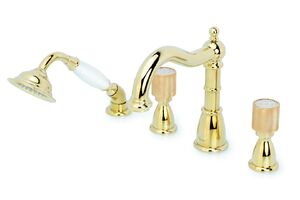 Смеситель врезной Boheme Royal Cristal 395-Royal/CRST