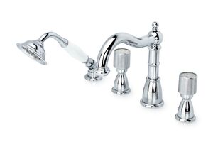 Смеситель врезной Boheme Royal Cristal 396-Royal/CRST