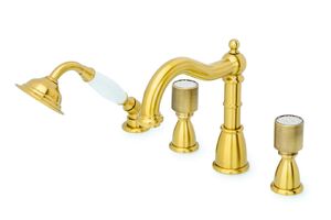 Смеситель врезной Boheme Royal Cristal 391-Royal/CRST