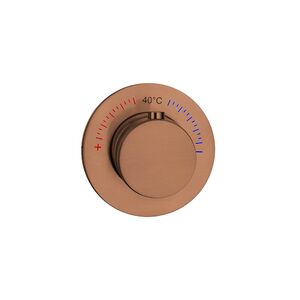 Смеситель Boheme встраиваемый термостат UNO BRUSHED BRONZE 627-T-BRB цвет бронза