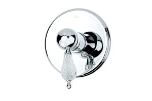 Смеситель встроенный Boheme CRYSTAL Хром (одноручковый) 265-CRST
