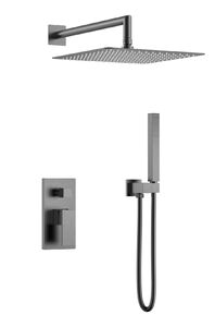 Душевая система Boheme Qubic 474-3-GM Графит
