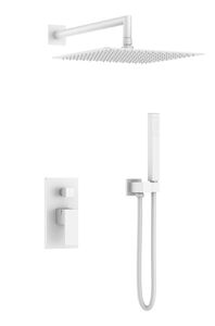 Душевая система Boheme Qubic 474-3-MW Белый матовый