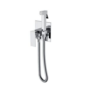 Смеситель гигиенический Boheme Qubic Chrome 477-CR