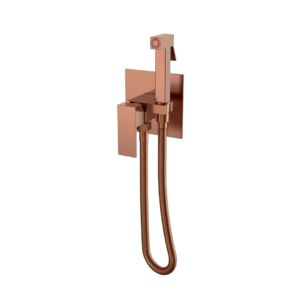 Смеситель Boheme гигиенический Qubic Copper Brushed 477-CB цвет медь